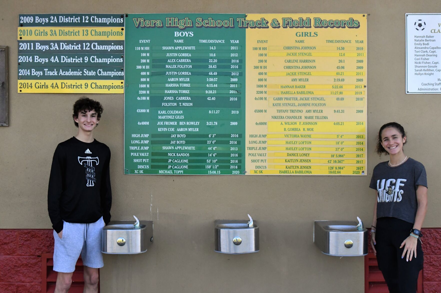 Viera runners celebrate school records; Babilonia headed to national meet